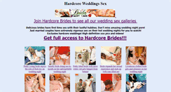 Desktop Screenshot of hardcoreweddings.com